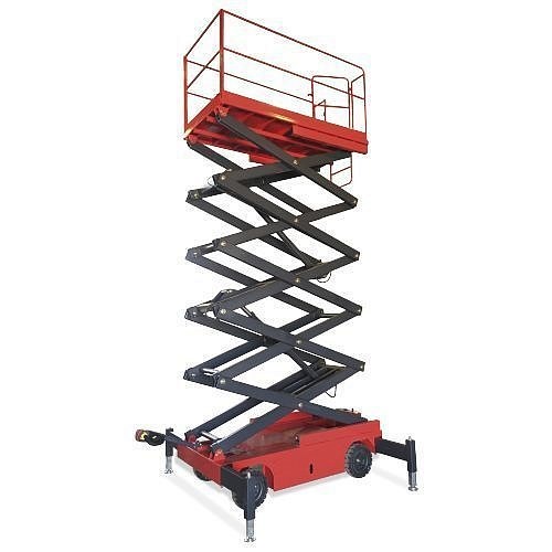 Фото 71 - Самоходный Ножничный Подъемник QZ-030-140 OXLIFT 300 кг 14 м.