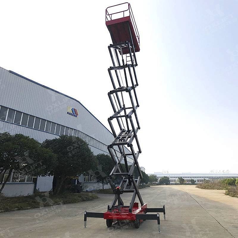 Фото 73 - Самоходный Ножничный Подъемник QZ-030-140 OXLIFT 300 кг 14 м.