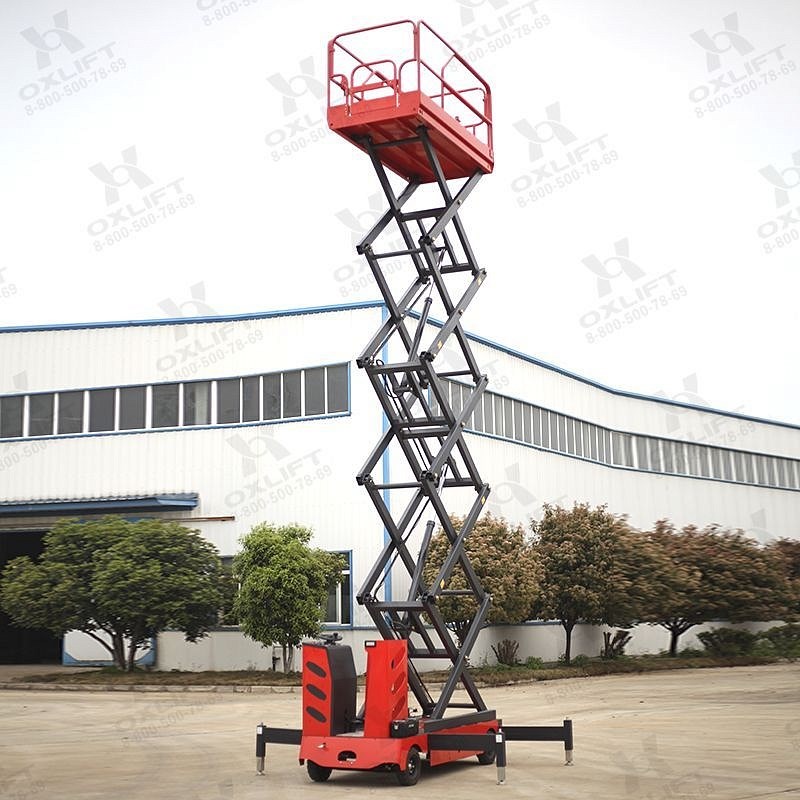 Фото 41 - Самоходный Ножничный Подъемник QZ-030-075 WD OXLIFT 300 кг 7,5 м.