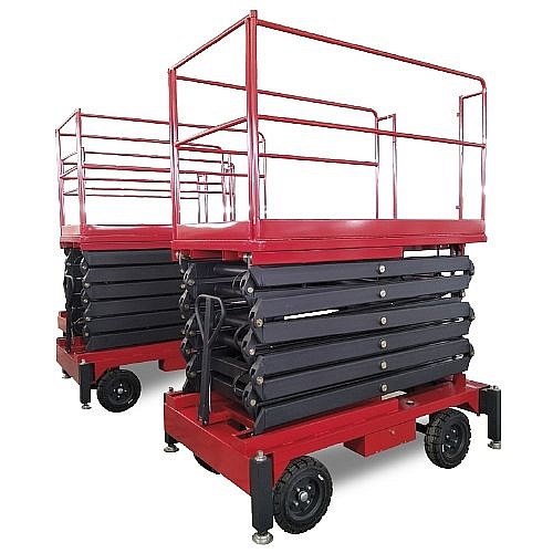 Фото 81 - Ножничный Подъемник QX-050-090 OXLIFT 500 кг 9 м.
