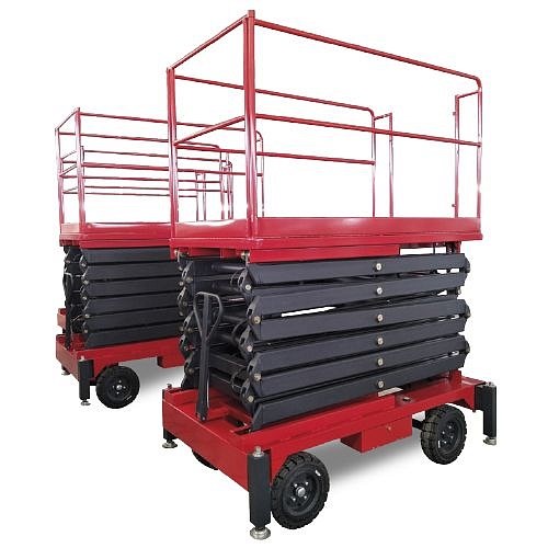Фото 70 - Ножничный Подъемник QX-050-140 OXLIFT 500 кг 14 м.