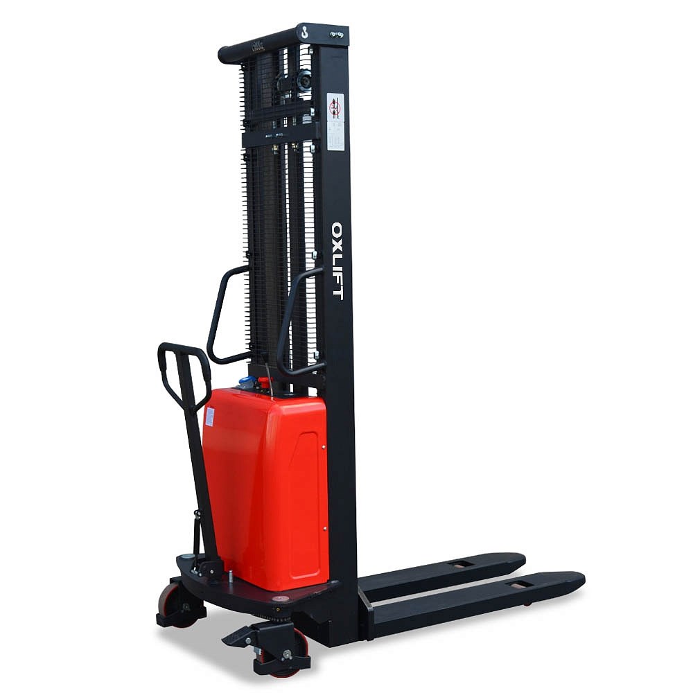 Фото 35 - Штабелер с Электроподъемом SES 1535 OXLIFT 1500 кг 3,5 м.