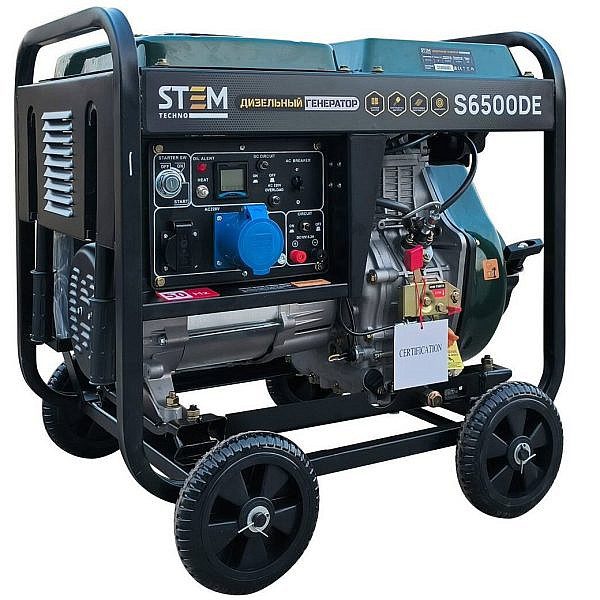 Фото 43 - ГЕНЕРАТОР ДИЗЕЛЬНЫЙ STEM TECHNO S6500DE (6,5 КВТ).