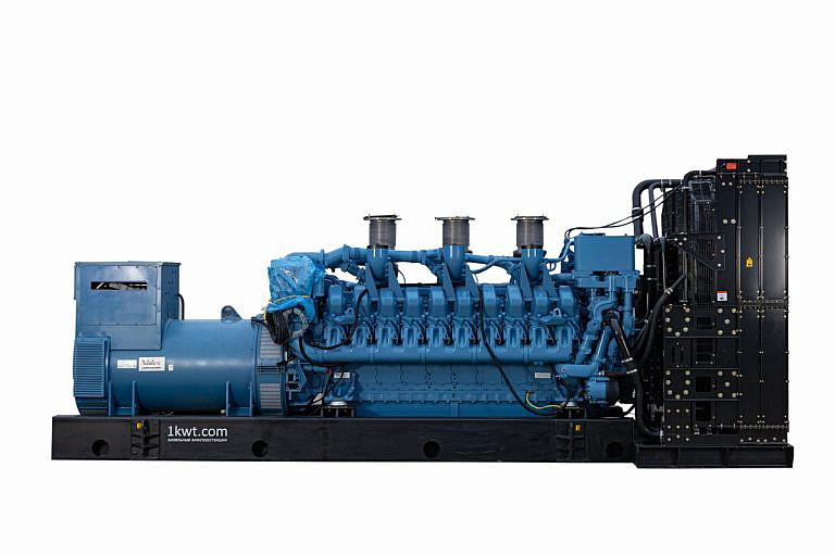 Фото 6 - P1800MT дизельный генератор MGE 1800 кВт Открытая на двигателе MTU / 16V4000G63.