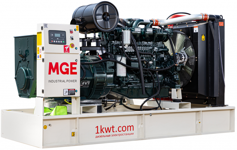 Фото 3 - P240DN дизельный генератор MGE 240 кВт Открытая на двигателе Doosan /P126TI-II.