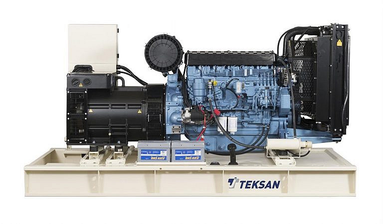 Фото 1 - TJ660BD5L дизельный генератор Teksan 480 кВт Открытая на двигателе BAUDOUIN / 6M33G715/5.