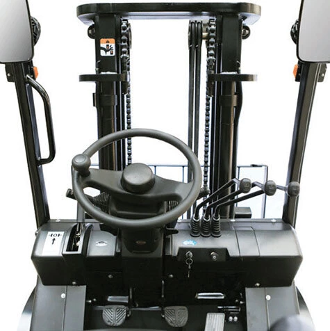 Фото 48 - Погрузчик вилочный дизельный EP Equipment CPCD50T8-X OPTIMAL SERIES (Xinchai, 2W300, PT, кабина с отопителем, доп. масл. фильтр очистки воздуха).